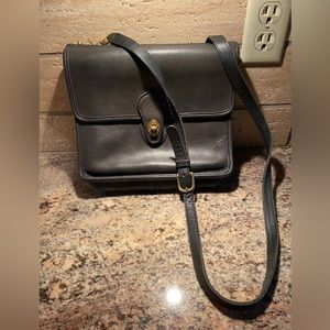 Coach Willis Vintage 9927 Cross Body Black/Navy